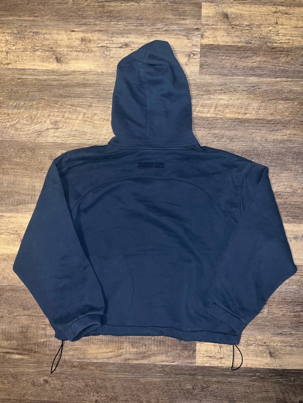 Classic Navy Pullover Hoodie - Picture 3 of 3